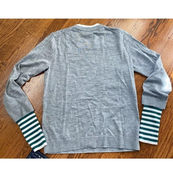 VERONICA BEARD MIXED MEDIA SWEATER S - Picture 2 of 3